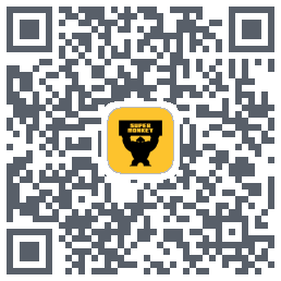 超级猩猩código QR de descarga de
