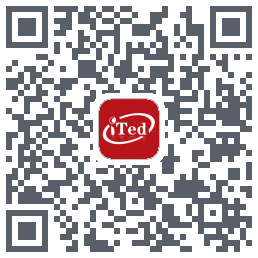 iTed英语演讲のダウンロードQRコード