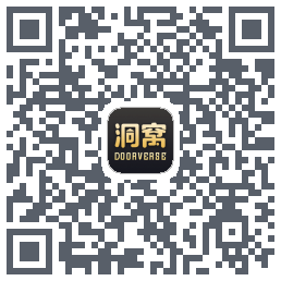 洞窝codice QR per il download