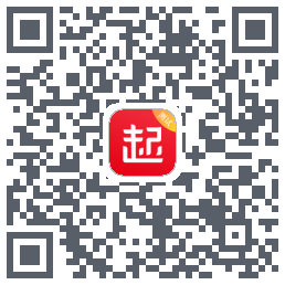 起点读书código QR de descarga de