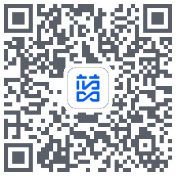 蓝色循环 QRcode
