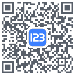 123云盘codice QR per il download