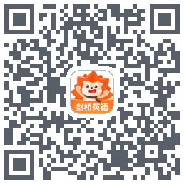 刺猬英语código QR de descarga de