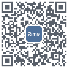 RimeData的下載二維碼