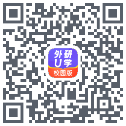 外研U学校园版código QR de descarga de